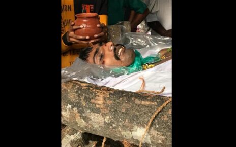 Krishna Tusamad, the Dalit sanitation worker who was beaten to death in Mumbai on 7 May 2022.